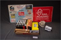 Videos, train whistles, placemats