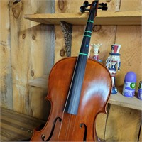 Cello with Bag and Bow