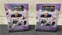 2 New Sealed 2022-23 Hockey Cards