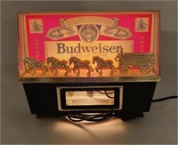 Budweiser bar light 8x7"