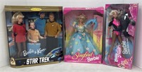 (AM) Collector Edition Star Trek Barbie And Ken,