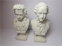 Musicians plaster busts