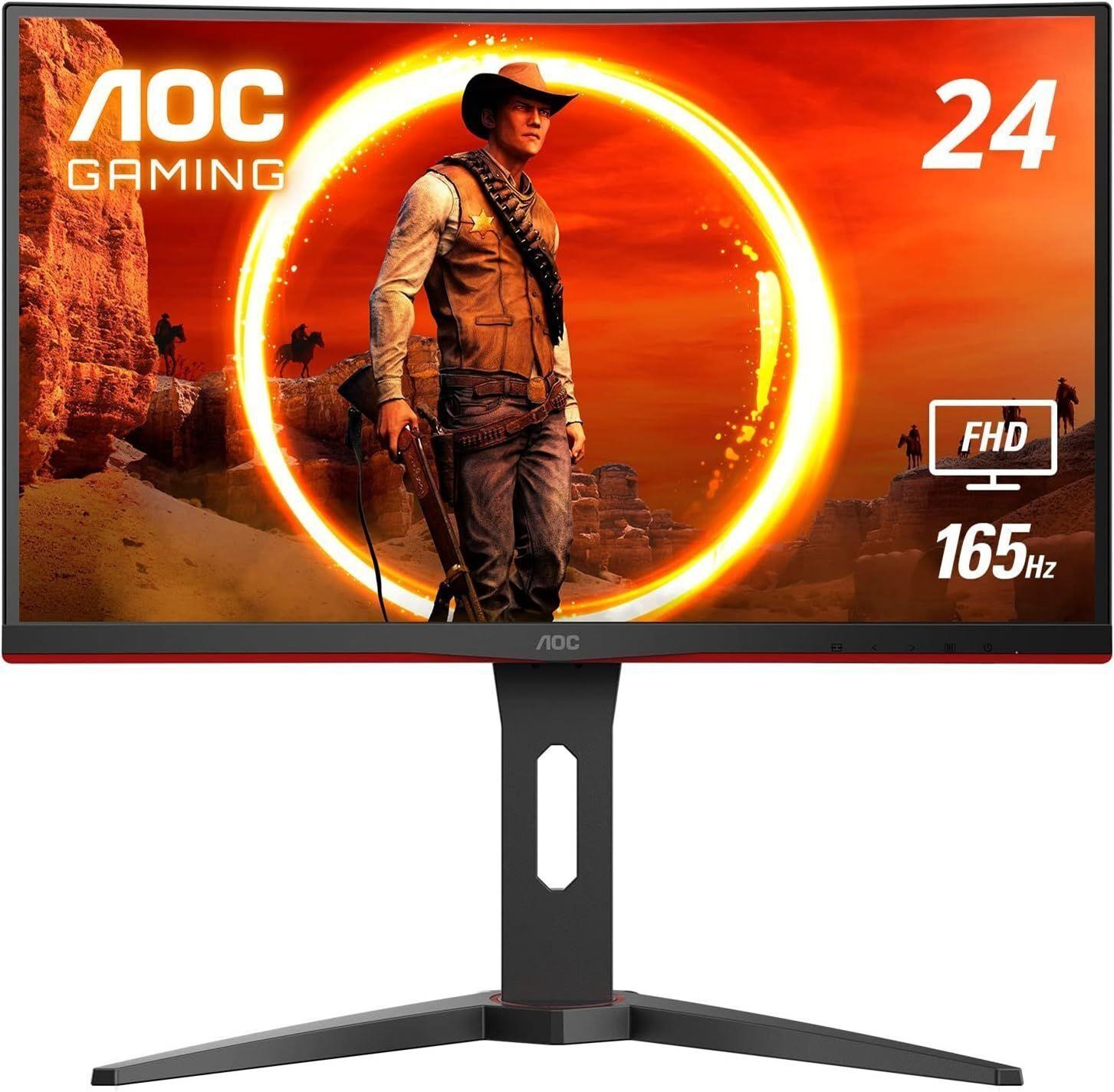 Curved Frameless Gaming Monitor