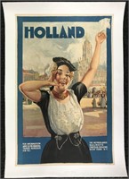 1930's Holland Travel Poster