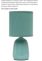MSRP $16 Ceramic Bedside Lamp