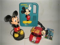 Mickey Mouse Electronics, Phone, Alarm, Recorder