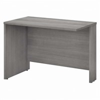 Studio C 42W Desk Return Platinum Gray - Wood