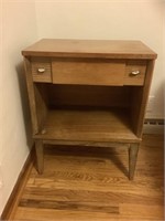 Two-Wood Night stands with a drawer