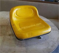 Riding lawn tractor seat
