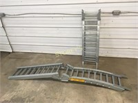 Pair of Folding Ramps - 44/88 x 12 - as is