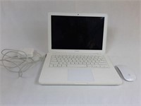 MACBOOK WITH MOUSE AND CHARGER