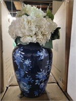 Ceramic Vase with Flowers