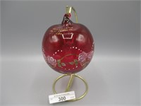 1986 Fenton HP Ornament 1986