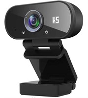 Konnek Stein Webcam with Microphone, HD 1080P Web