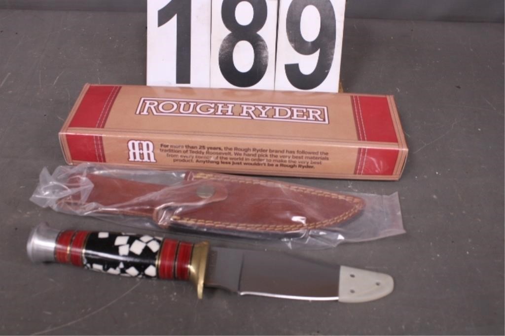 Rough Rider Knife W/ Sheath