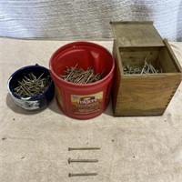 Lots of Assorted Course Wood Screws