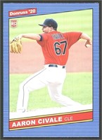 RC Aaron Civale Cleveland Indians