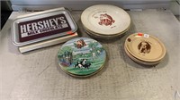 Lot of Hershey Related Collector Plates