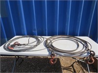 1/2" & 3/8" CABLES WITH HOOKS