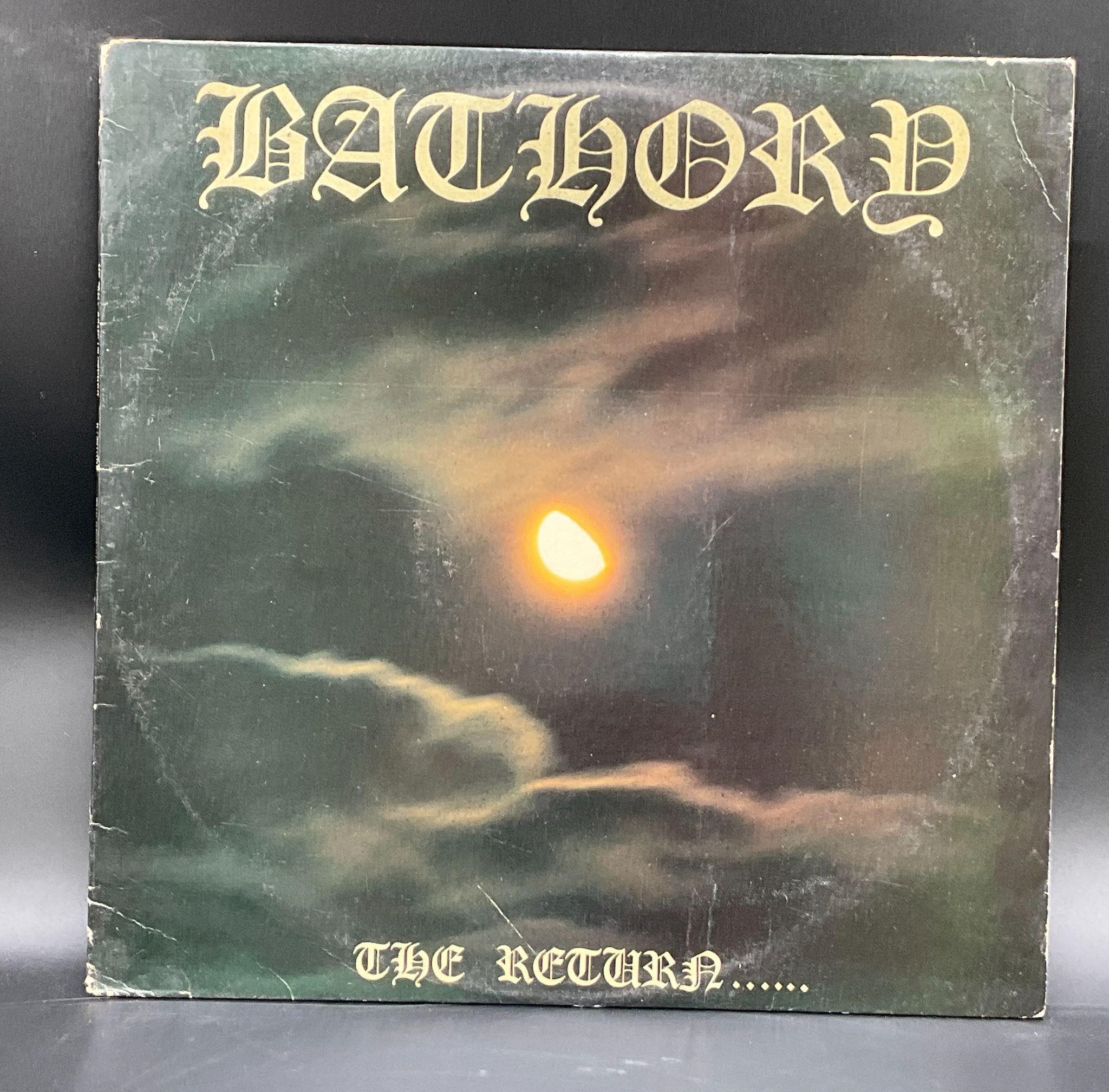 1985 OG Bathory "...The Return" Thrash Metal LP