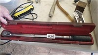 SNAP ON TORQUE WRENCH