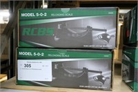 2 - RCBS Model 5-0-2 Reloading Scales