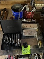 Tap extractors, allen wrenches, drill bits, etc