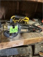 Grinder/polisher, drill, light