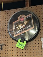 Miller Beer wall clock