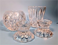 Nice Glass Candle Holders & Vases