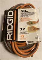 NEW Ridgid 50’ indoor / outdoor extension cord