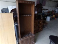 6 place gun cabinet with keys