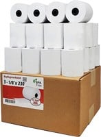 (32 Rolls) 3 1/8 x 230 Thermal Paper Receipt Rolls