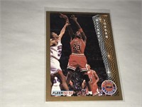 1992-93 Michael Jordan Fleer Card