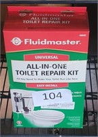 fluidmaster all in one toilet repair kit