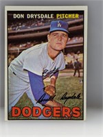 1967 Topps #55 Don Drysdale HOF Dodgers