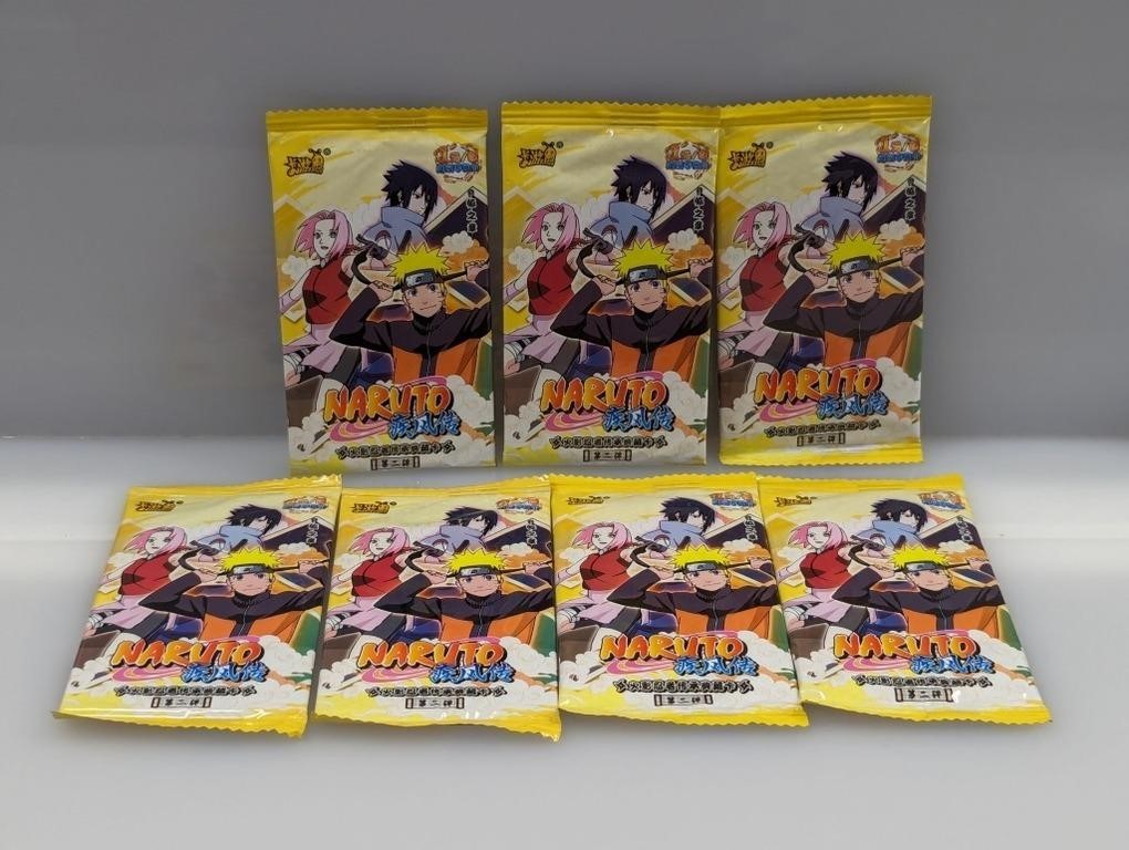 (7) Naruto Shippuden Packs