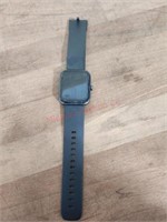 Black smart watch (scratched)