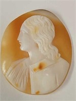 Antique Hand Carved Shell Cameo
