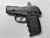 SCCY CPX-1 9mm with retention holster