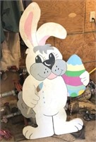 46in Wood Easter Bunny