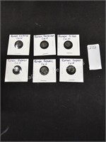 6- imperial roman coins (display case)
