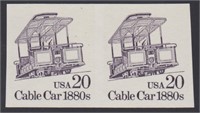 US Stamps EFO #2263a Imperf Pair Mint NH, EFO (Err