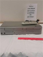 Emerson  VCR DVD player works