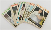 (24) 1964 Topps Baseball Cards including 2 Rusty