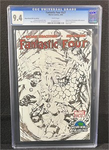 Fantastic Four 527 Wizard World Phily Excl CGC 9.4