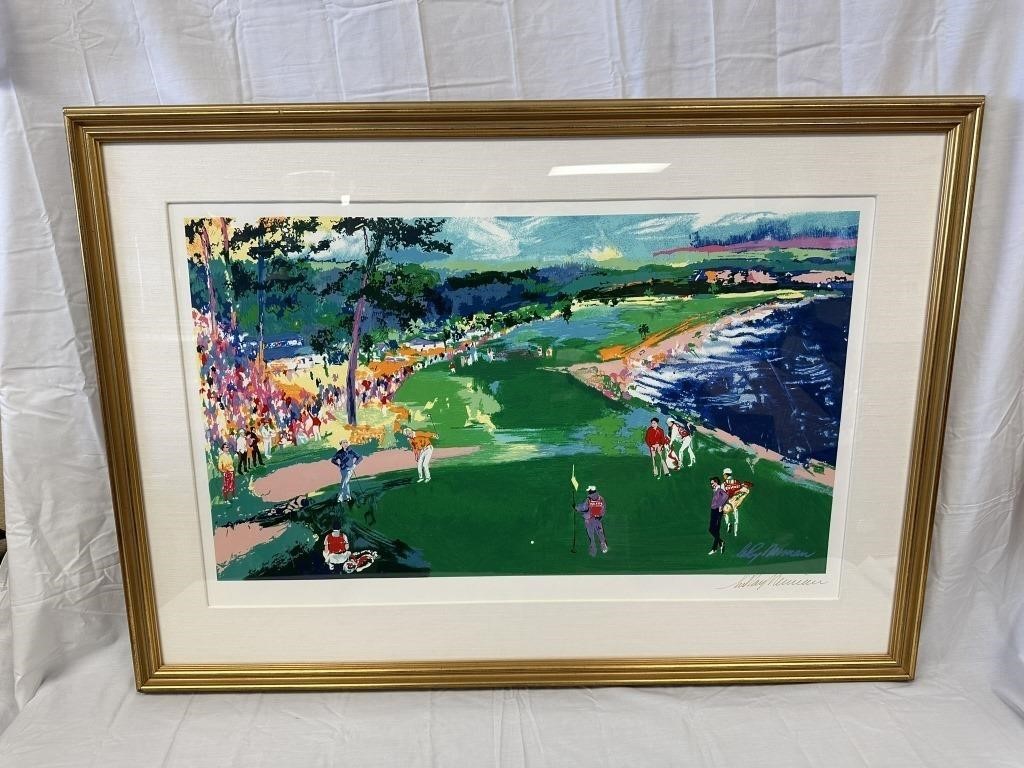 Leroy Neiman Plate Signed Serigraph