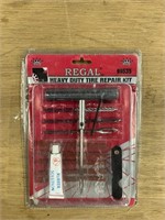 Heavy duty tire repair kit