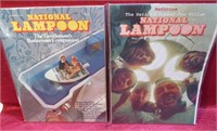 1975 National Lampoon Lot 2 Humor Magazines RARE