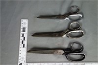 Three (3) John Primble scissors
